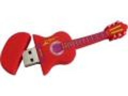 Microware Electric Guitar Shape USB 2.0 16 GB Pen Drive