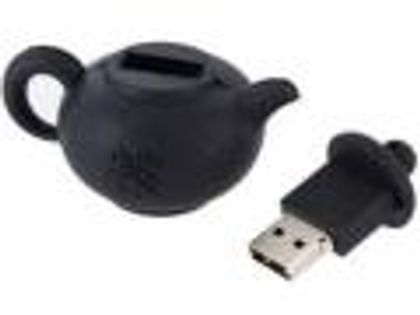 Microware Teapot Green Shape USB 2.0 16 GB Pen Drive