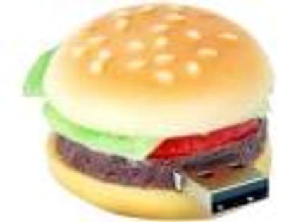 Microware Burger Shape USB 2.0 8 GB Pen Drive