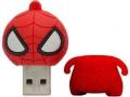 Zeztee Spiderman Cartoon Character Shape USB 2.0 16 GB Pen Drive
