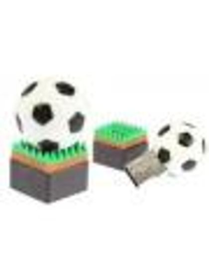 Microware Football Soccer Shape USB 2.0 8 GB Pen Drive