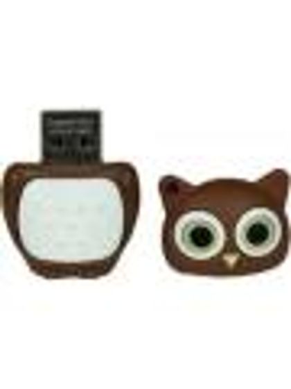 Zeztee Brown Owl Cartoon Character Shape USB 2.0 8 GB Pen Drive