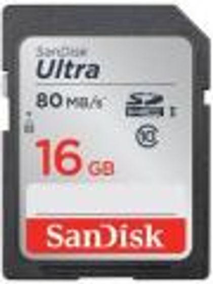 Sandisk 16GB MicroSDHC Class 10 SDSDUNC-016G-GN6IN
