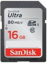 Sandisk 16GB MicroSDHC Class 10 SDSDUNC-016G-GN6IN
