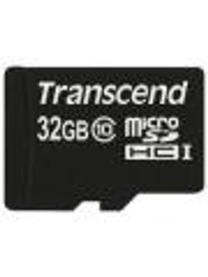 Transcend 32GB MicroSDHC Class 10 TS32GUSDC10