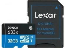Lexar 32GB MicroSDHC Class 10 LSDMI32GBBNL633A