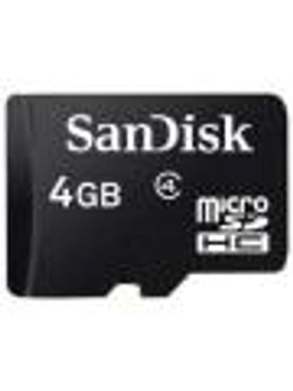 Sandisk 4GB MicroSDHC Class 4 SDSDQ-004G