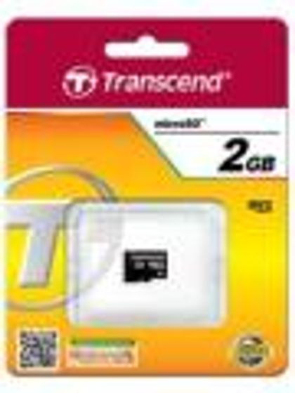 Transcend 2GB MicroSD Class 2 TS2GUSDC