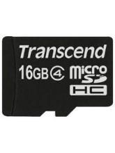 Transcend 16GB MicroSDHC Class 4 TS16GUSDC4