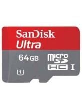 Sandisk 64GB MicroSDHC Class 10 SDSDQUA-064G