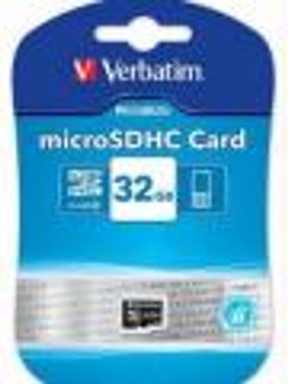 Verbatim 32GB MicroSDHC Class 10 44083