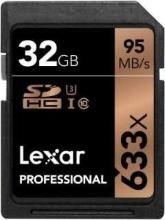 Lexar 32GB MicroSDHC Class 10 LSD32GCBNL633