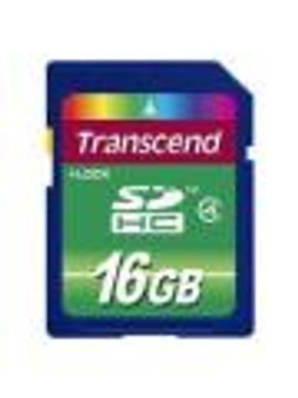Transcend 16GB MicroSDHC Class 4 TS16GSDHC4