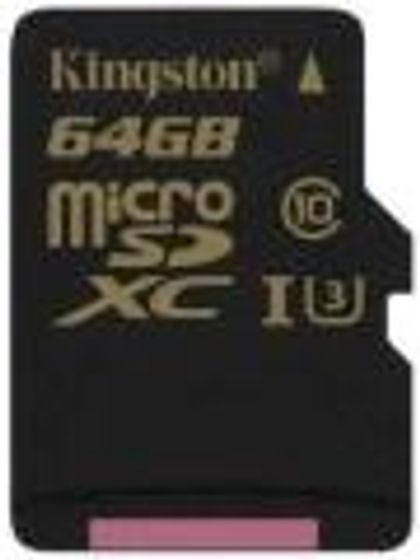 Kingston 64GB MicroSDXC Class 10 SDCG/64GB