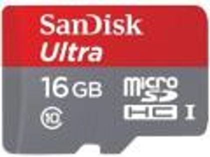Sandisk 16GB MicroSDHC Class 10 SDSQUNC-016G