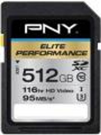 PNY 512GB SD Class 10 P-SDX512U3H-GE