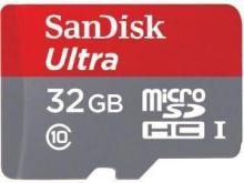Sandisk 32GB MicroSDHC Class 10 SDSQUNC-032G-GN6MA