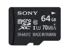 Sony 64GB MicroSDXC Class 10 SR-64UY2A