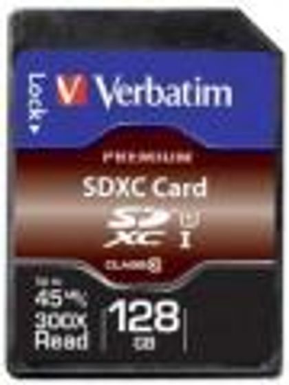 Verbatim 128GB MicroSDXC Class 10 44025