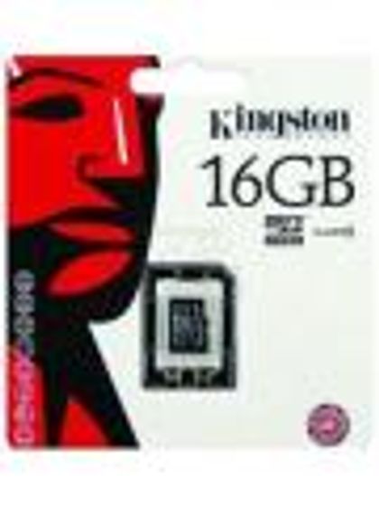 Kingston 16GB MicroSDHC Class 10 SDC10/16GBSP