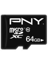 PNY 64GB MicroSDXC Class 10 P-SDUX64U1-GE