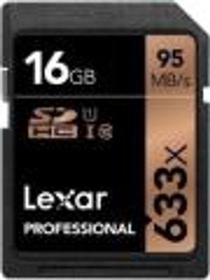 Lexar 16GB MicroSDHC Class LSD16GCBNL633