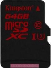 Kingston 64GB MicroSDXC Class 10 SDCA3/64GB