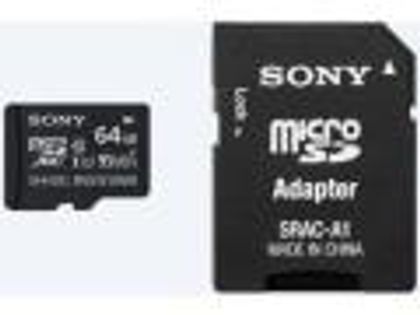 Sony 64GB MicroSDXC Class 10 SR-64UX2