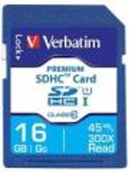 Verbatim 16GB MicroSDHC Class 10 96808