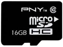 PNY 16GB MicroSDHC Class 10 MSDCWA