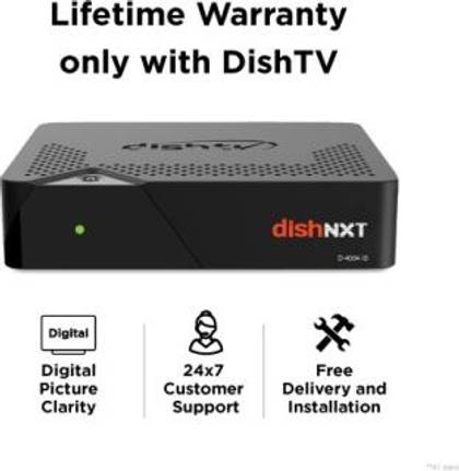 Dish TV SD Box with 1 Month Super Family Odia