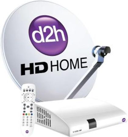 D2H HD Set Top Box 1 Month Gold HD Hindi Combo Pack