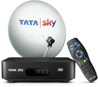TATA SKY HD BOX With Hindi Starter Pack + INSTALLATION