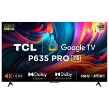 TCL 75P635 Pro 75 inch (190 cm) LED 4K TV