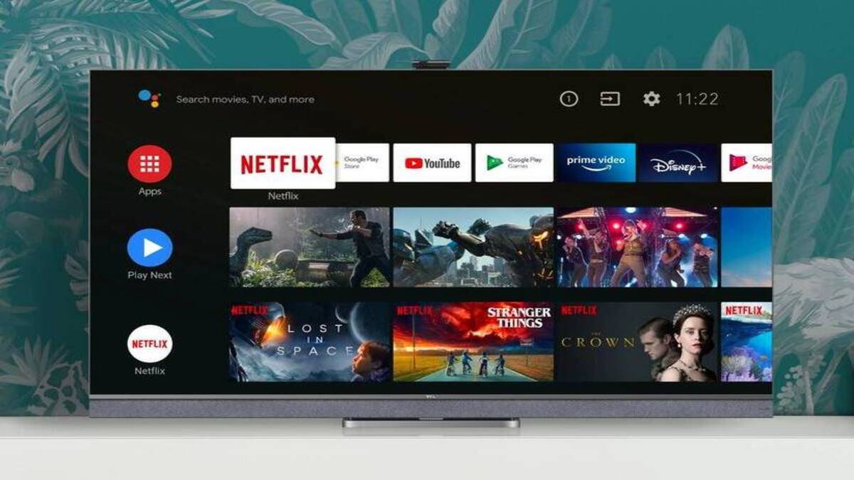 TCL launches TCL P725 smart TV with Android 11 and external camera for  video calls