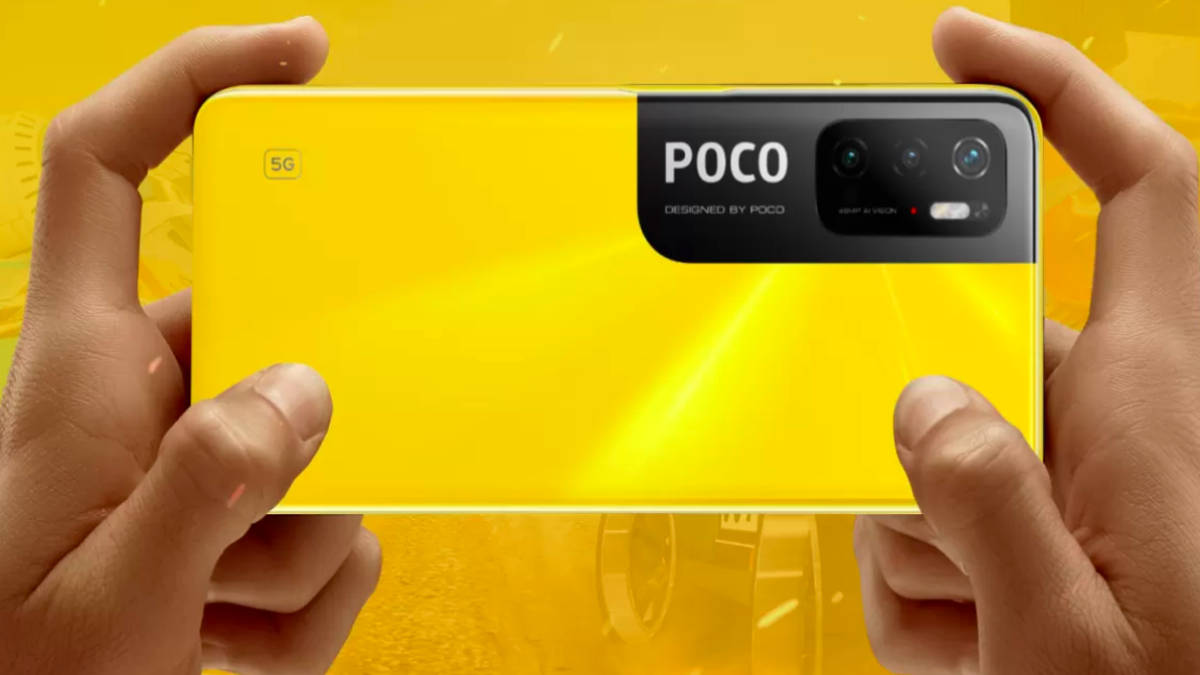 poco m3 flipkart yellow